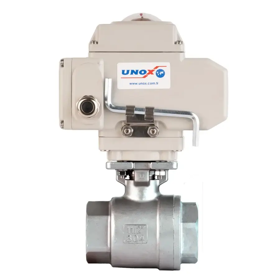 2 Pieces Ball Valve With 220V AC Electric Actuator 2"