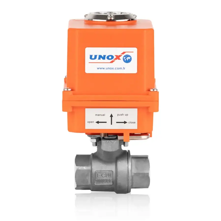 UNOX 2 Pieces Ball Valve With Electric Actuator - Image 5