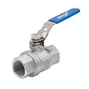 2 Pieces Stainless Steel Ball Valve