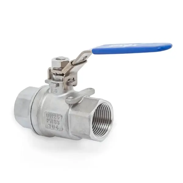 2 Pieces Stainless Steel Ball Valve 3/4"