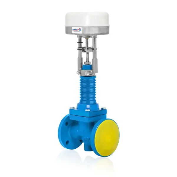 2 Way Motorized Proportional Control Valve For Hot Oil