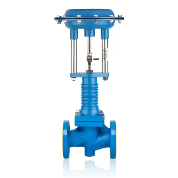 2 Way Pneumatic On-Off Control Valve For Hot Oil DN80