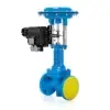 2 Way Pneumatic Proportional Control Valve For Hot Oil