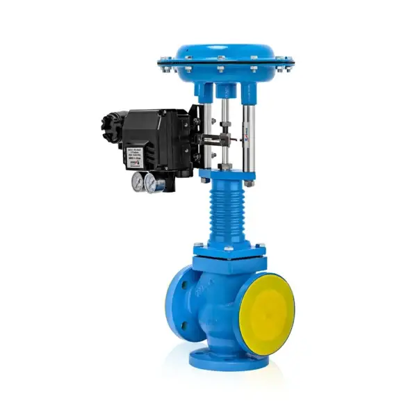UNOX 3 Way Pneumatic Proportional Control Valve For Hot Oil - 33614