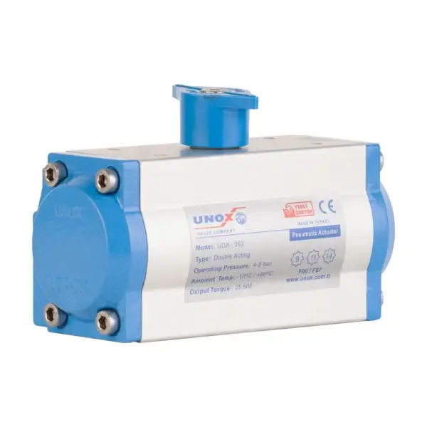 double acting pneumatic actuator uda052