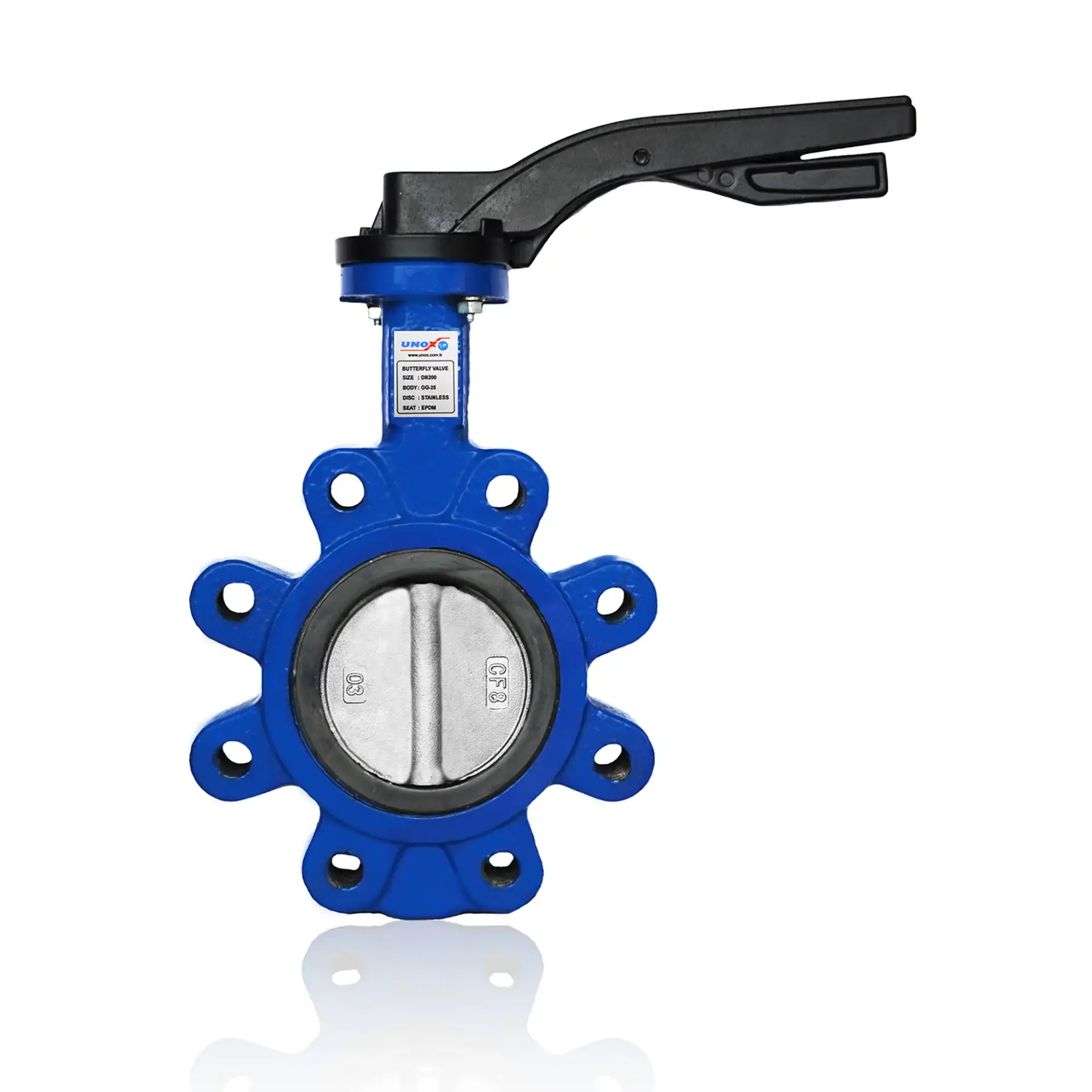 Lug Type Butterfly Valve (Stainless Steel Disc) DN200