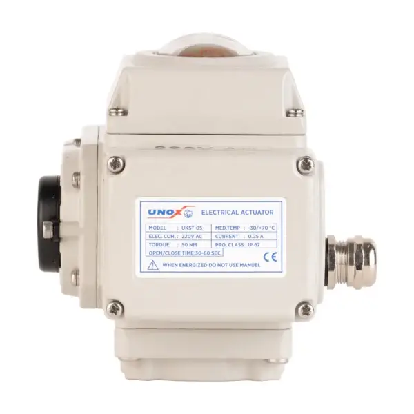 rotary on-off electric actuator 220V AC