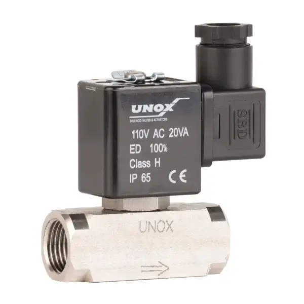 Stainless Steel Solenoid Valve Wedge Body - Normally Closed