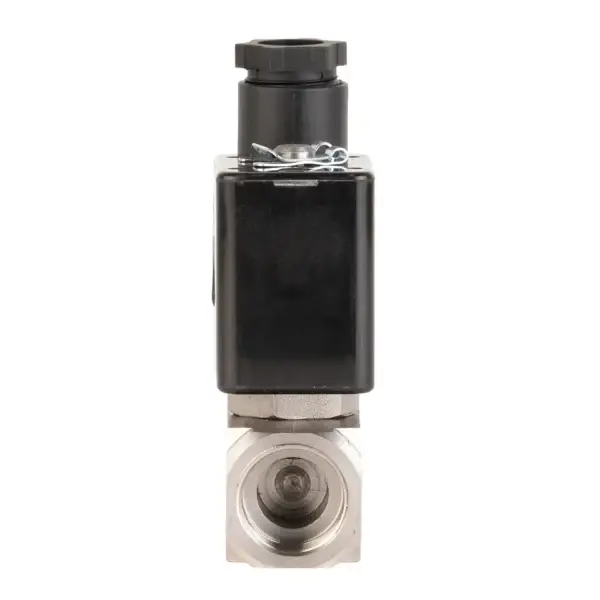 Stainless Steel Solenoid Valve Wedge Body - Normally Closed 1/8"
