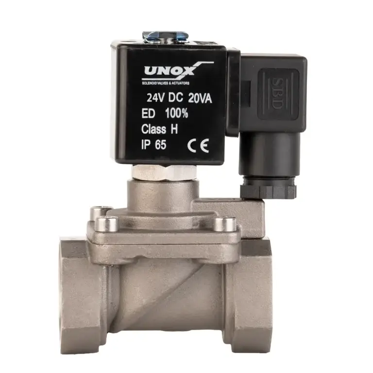 Stainless Steel Steam Solenoid Valve Normally Open
