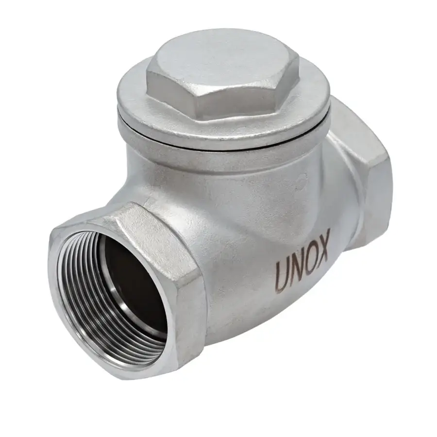 UNOX Stainless Steel Swing Check Valve