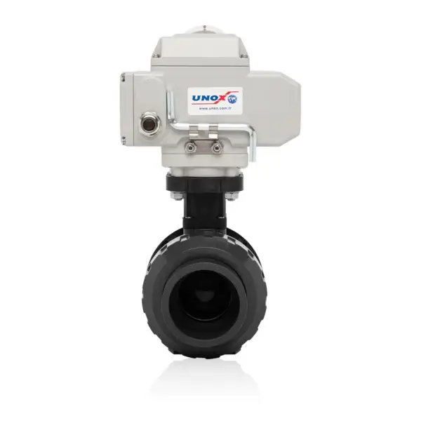 U-PVC Ball Valve With 220V AC Electric Actuator Ø20
