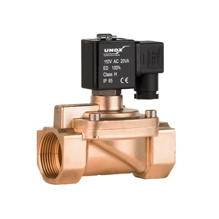 1-1/4" steam solenoid valve 110V AC