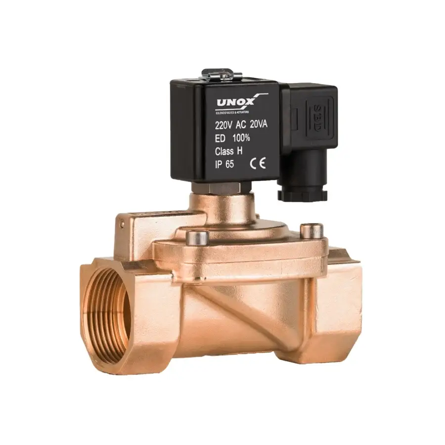 1-1/4" steam solenoid valve 220V AC