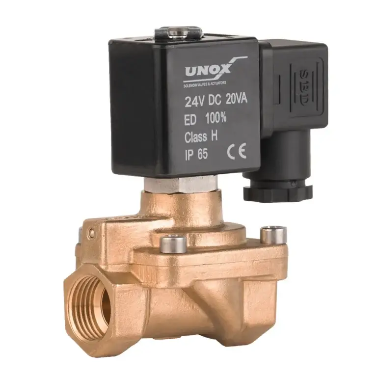 3/8" steam solenoid valve 24V DC