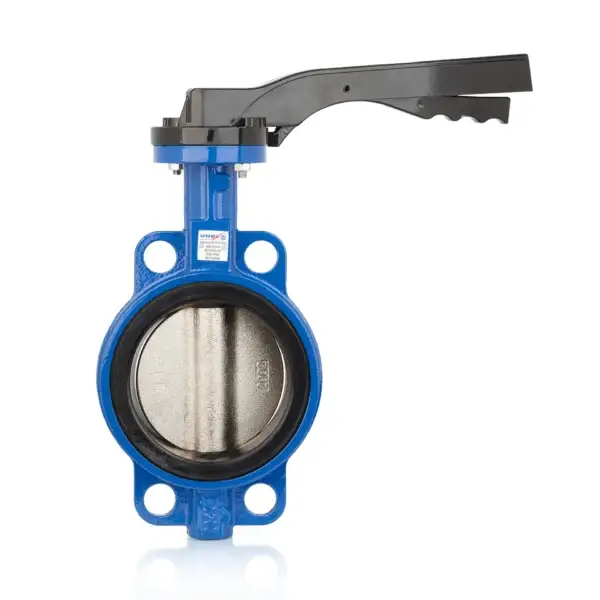 Wafer Type Butterfly Valve With Iron Disc