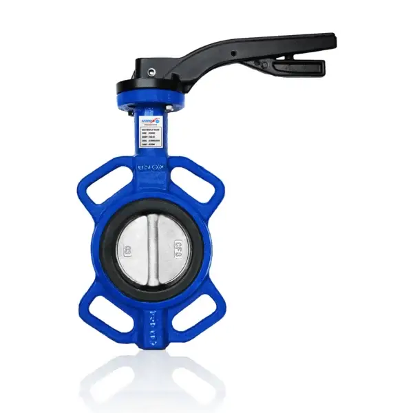 Wafer Type Butterfly Valve With Iron Disc DN200
