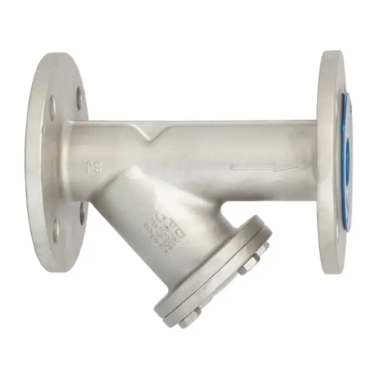 Y-Type Stainless Steel Flanged Strainer