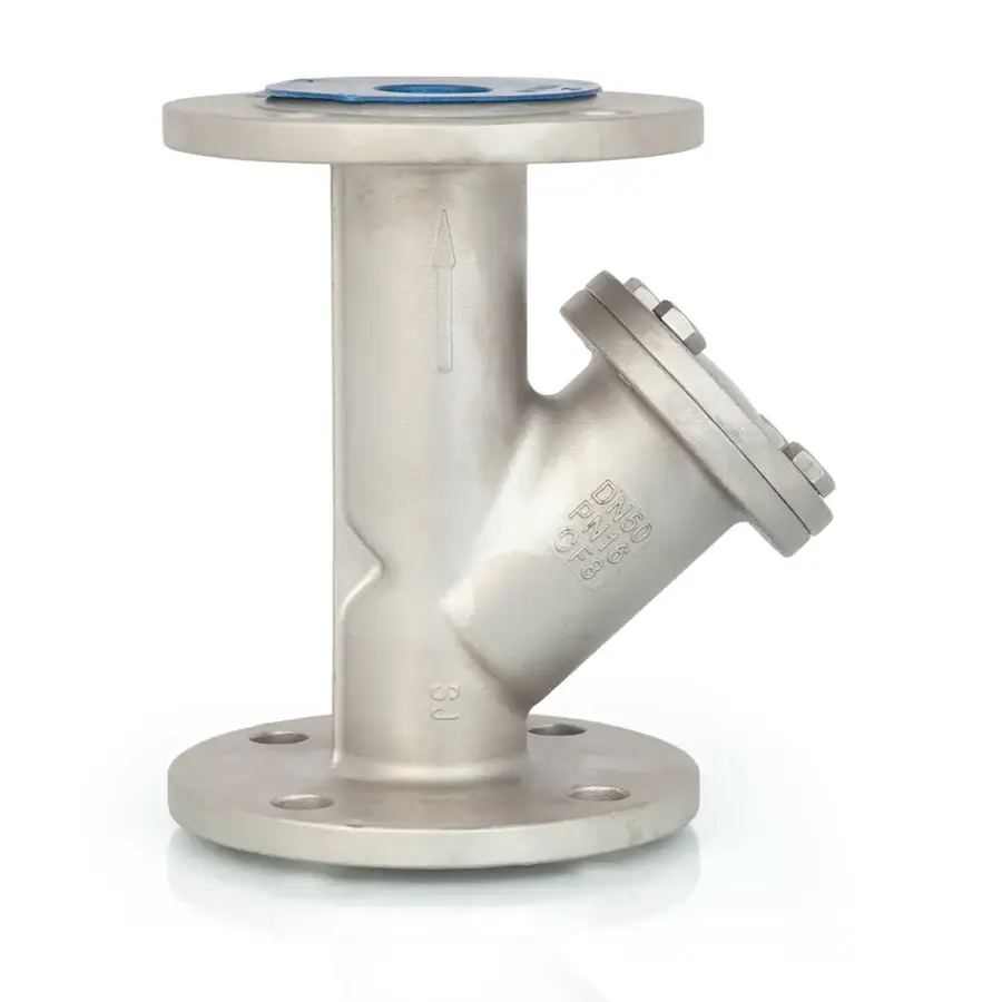 UNOX Y-Type Stainless Steel Flanged Strainer - Image 2