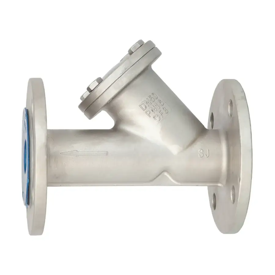Y-Type Stainless Steel Flanged Strainer DN80