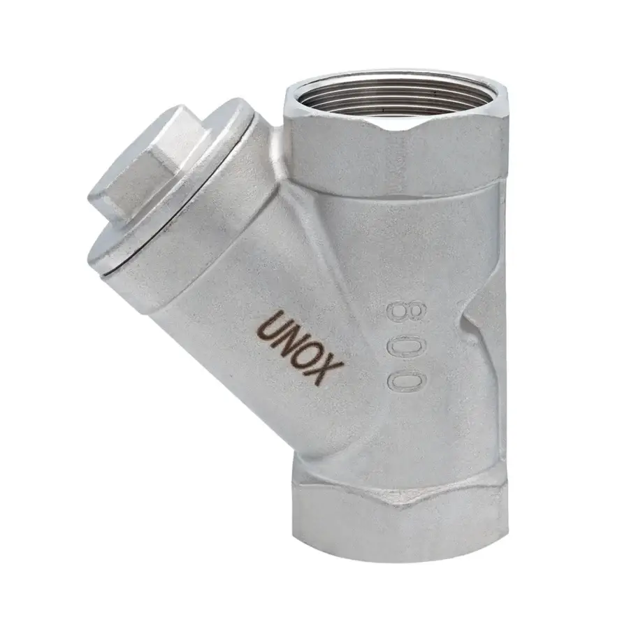 Y-type Stainless Steel Strainer 1/2"