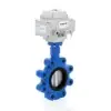 SS304 Disc Lug Butterfly Valve With Electric Actuator