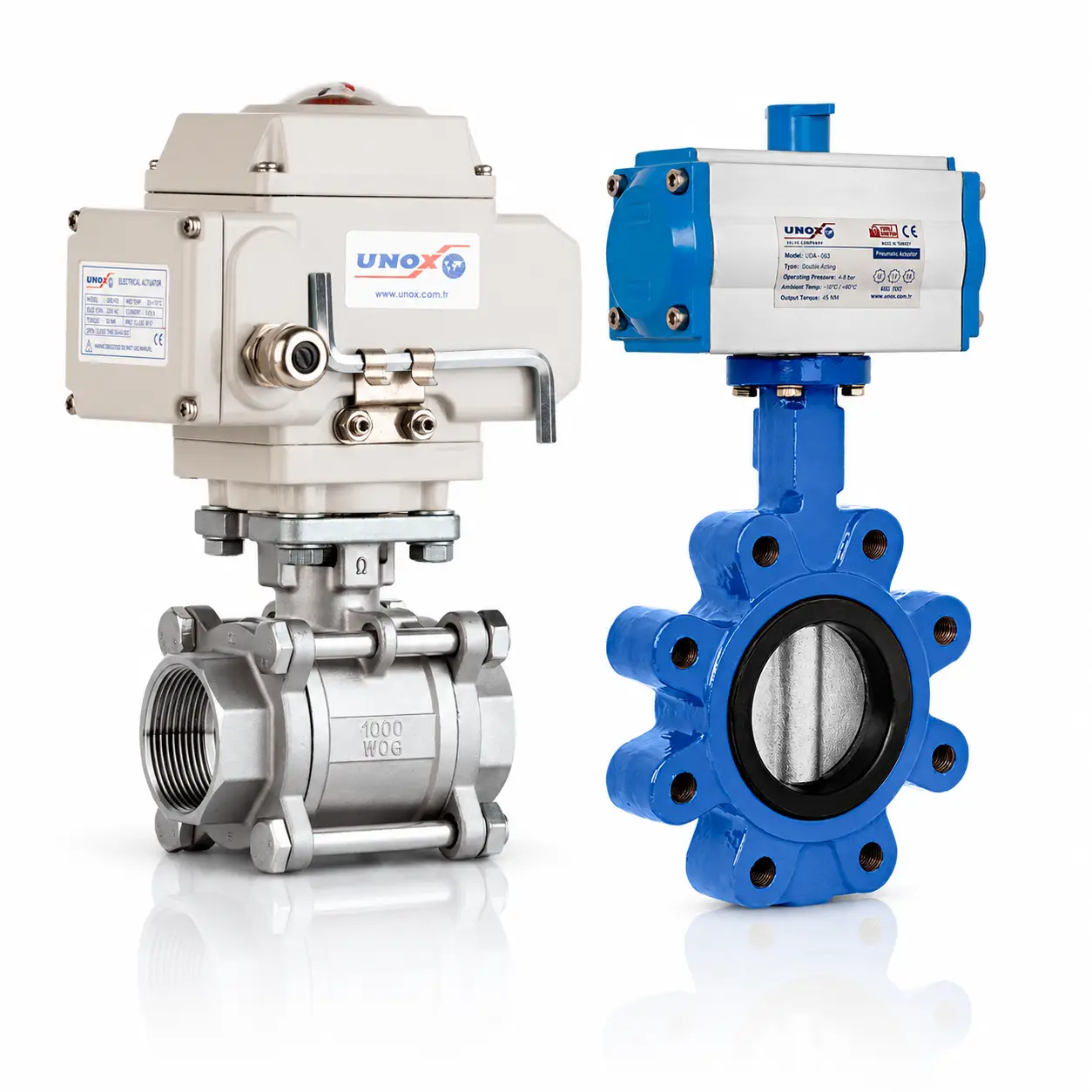 Actuated Valves